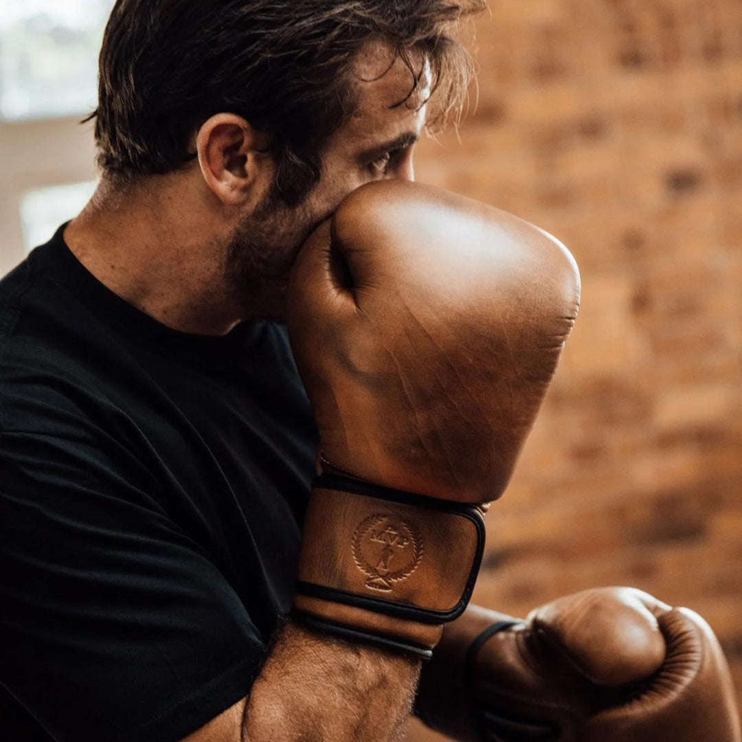 PRO Heritage Brown Uppercut Bag Leather Boxing Package (Strap Up)