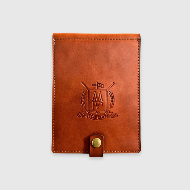 Heritage Leather Golf Scorecard Holder - MODEST VINTAGE PLAYER LTD