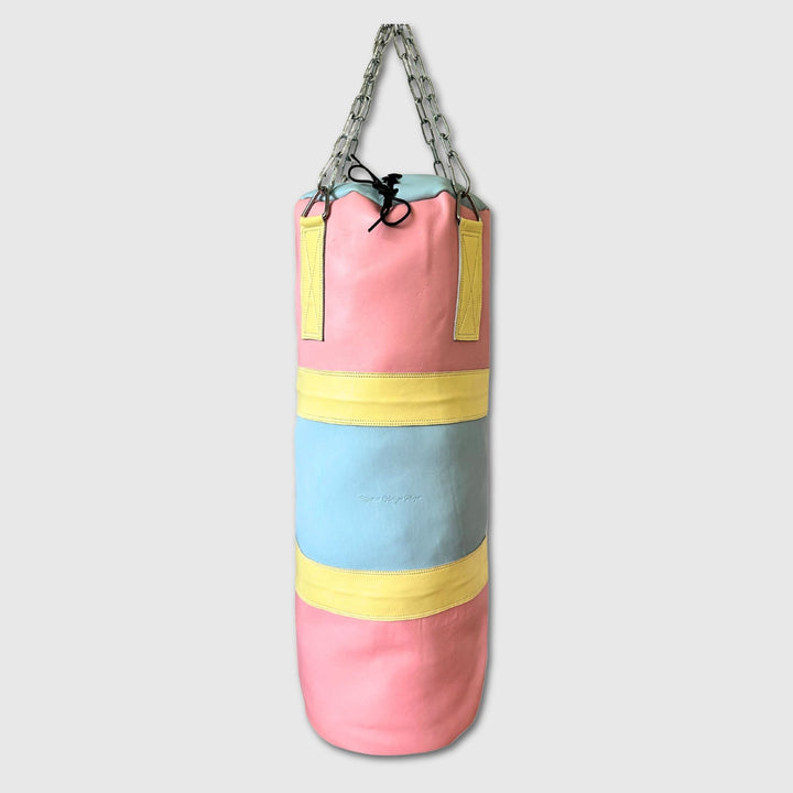 Pastel Leather Heavy Punching Bag (un - filled) - MODEST VINTAGE PLAYER LTD