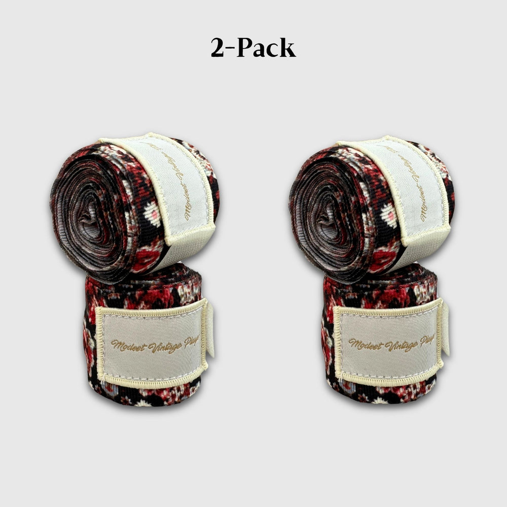 PRO Floral Boxing Hand Wraps (2 Pack) - MODEST VINTAGE PLAYER LTD