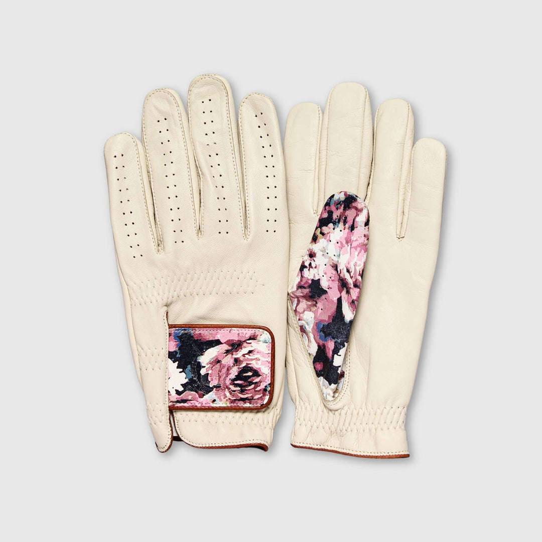 PRO Floral Cabretta Leather Golf Gloves (2 Pack) - MODEST VINTAGE PLAYER LTD