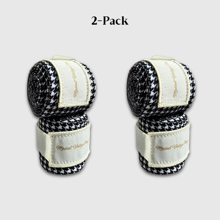 PRO Houndstooth Boxing Hand Wraps (2 Pack) - MODEST VINTAGE PLAYER LTD