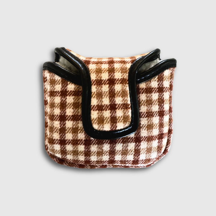 Tartan Golf Putter Cover (Mallet) - MODEST VINTAGE PLAYER LTD