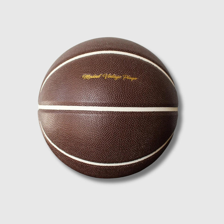 Dark Brown Leather Basketball - MODEST VINTAGE PLAYER LTD