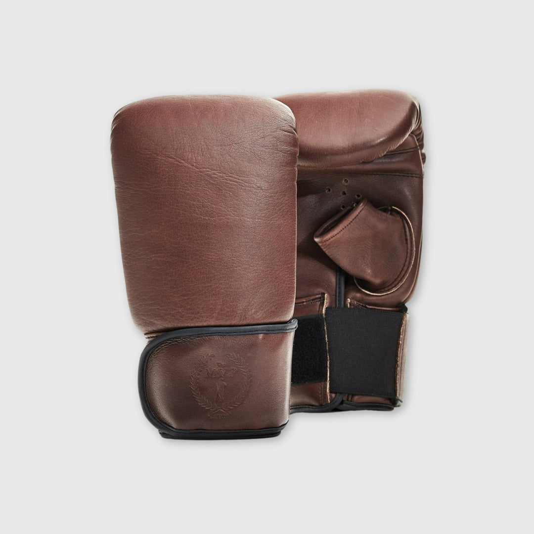 PRO Heritage Brown Leather Bag Gloves - MODEST VINTAGE PLAYER LTD