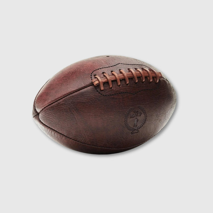 RETRO Heritage Brown Leather Football - MODEST VINTAGE PLAYER LTD